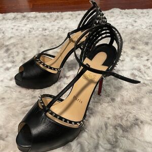 Rare Louboutin heels with spikes
